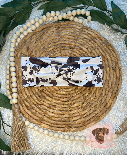 Cowhide Headband