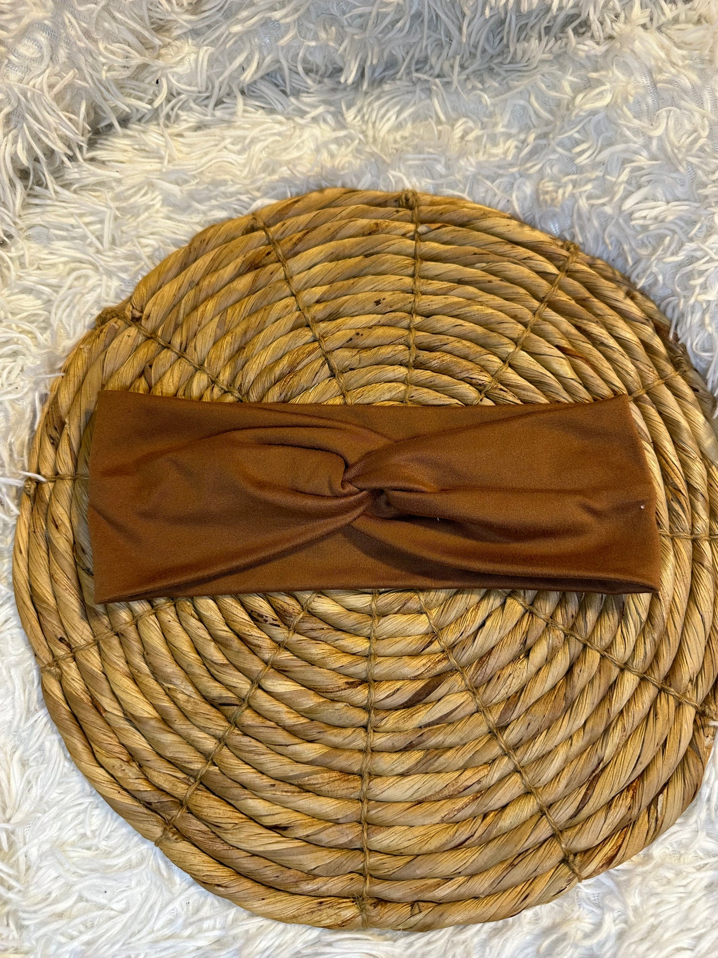 Saddle Brown Headband