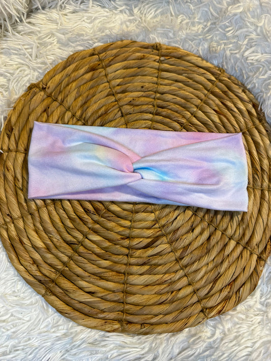 Pastel Tie Dye Headband