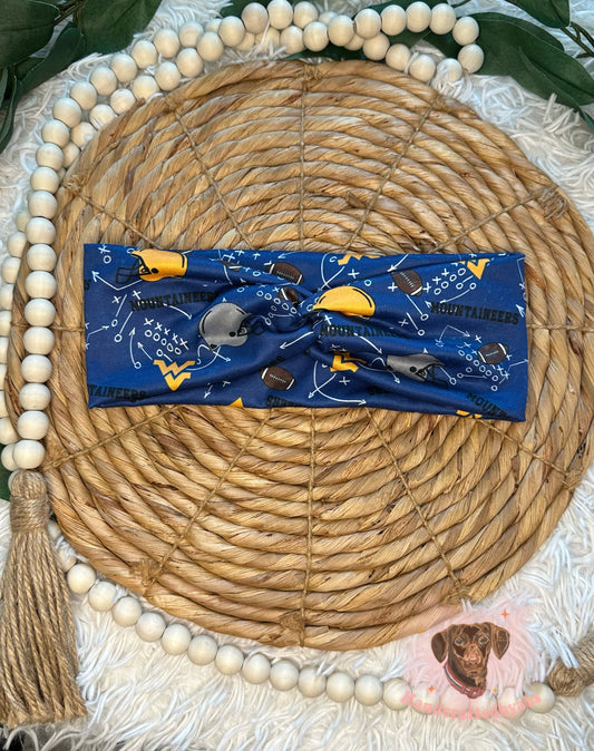 WV Football Headband