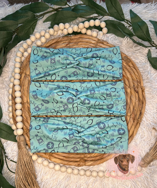 Teal Healthcare Headband